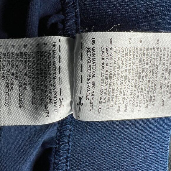 Adidas Techfit Volleyball Shorts Women's Size XS Blue Athletic Compression - Picture 7 of 7